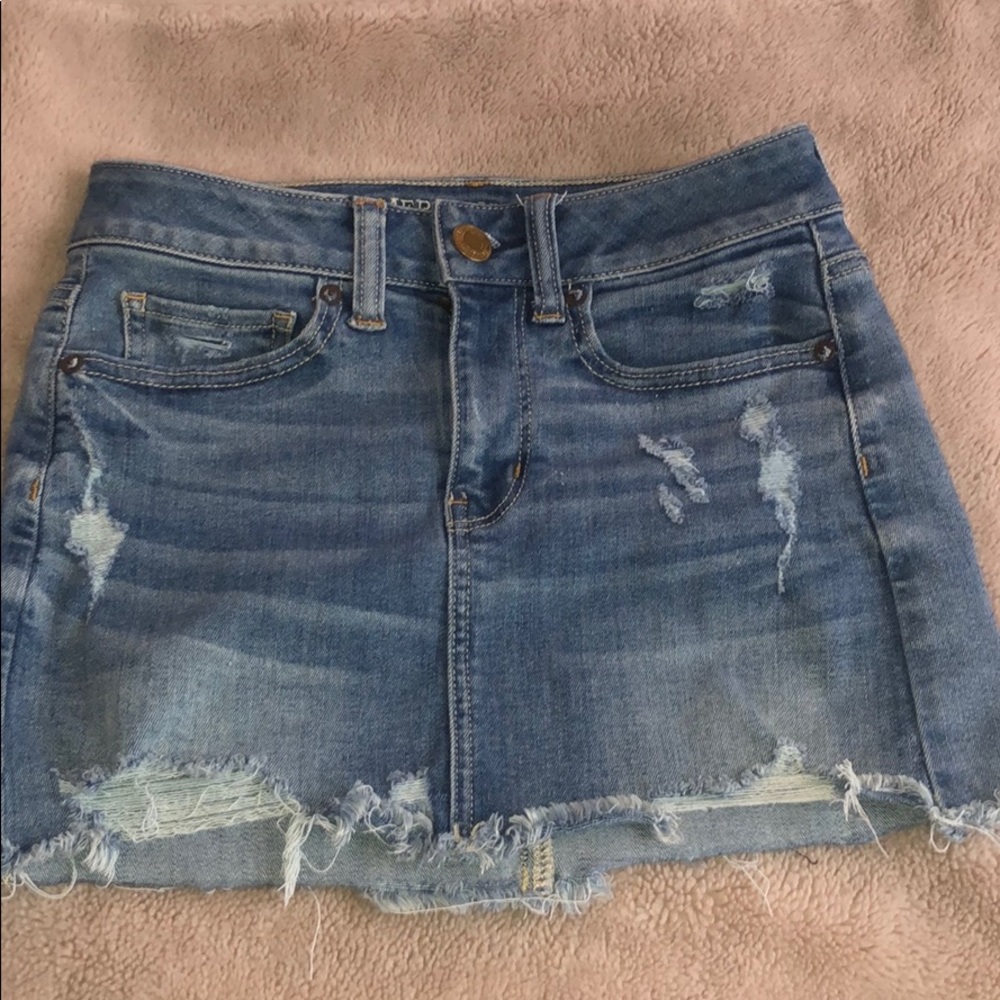 AE denim skirt
